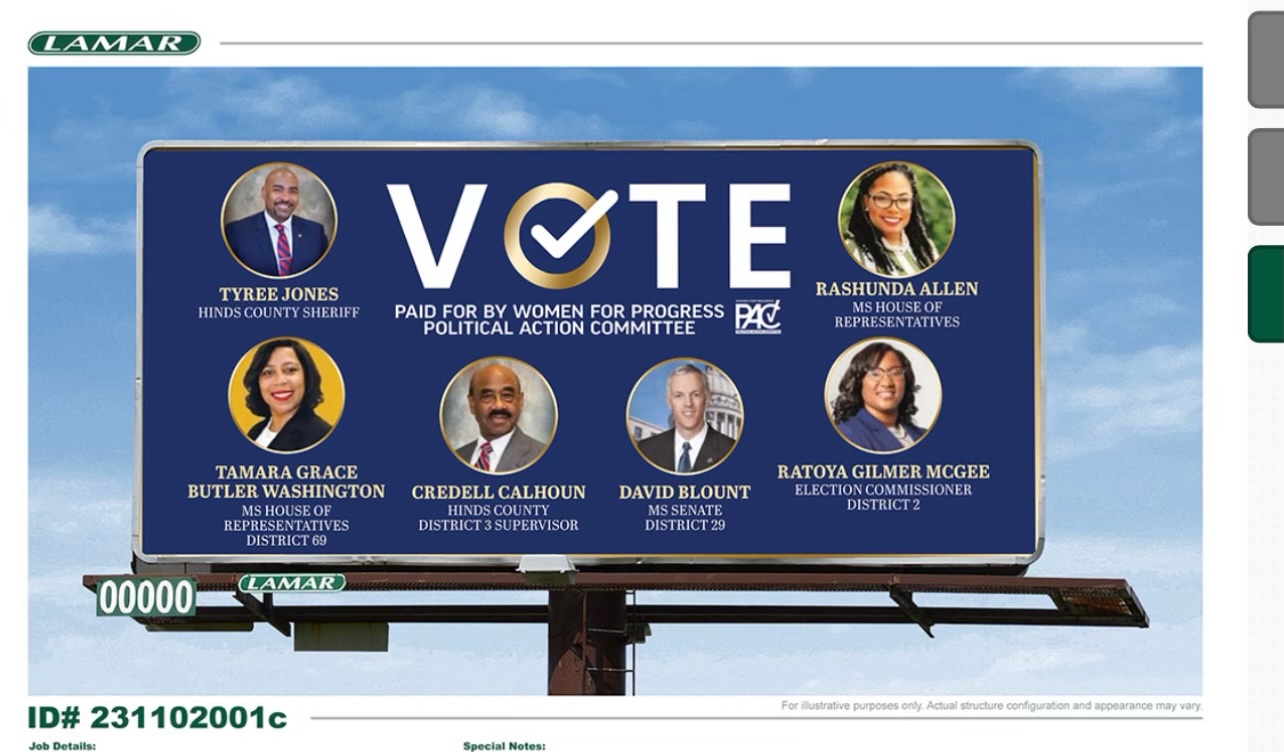 WFPPAC billboard campaign visual